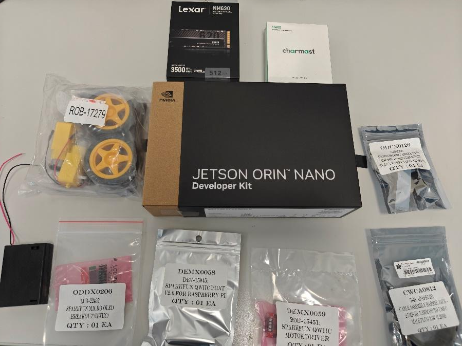 All JetBot Components